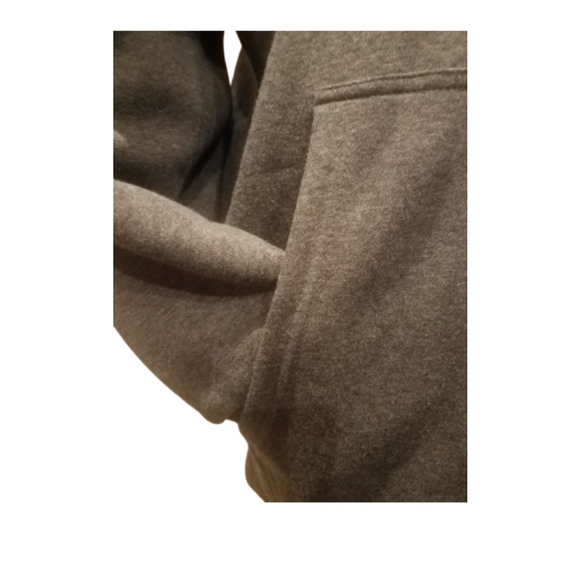 Champion Big & Tall Grey Zip-Up Hoodie Sz 4XL - Picture 5 of 8